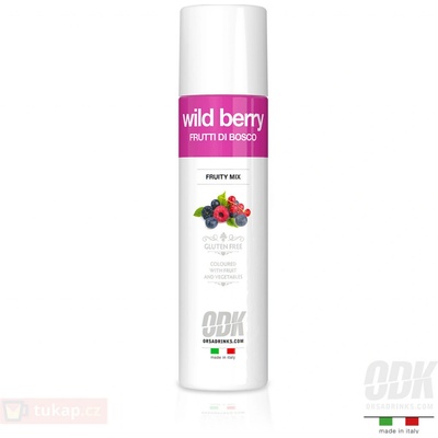 ODK FruityMix Lesní směs Wild Berry puree 0,75 l