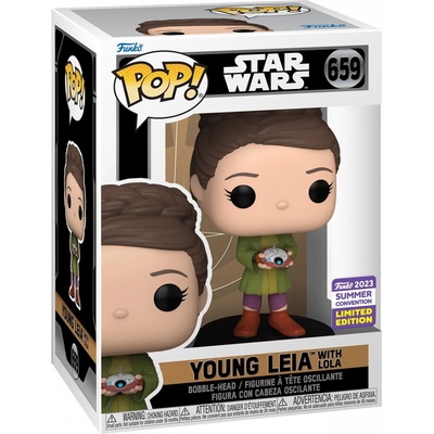 Funko Pop! Movie: Star Wars Young Leia with Lola San Diego Comic Con Shared Exclusives – Hledejceny.cz