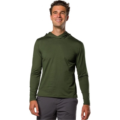 Nathan Суичър Nathan Men's Performance Hoodie - Forest Green