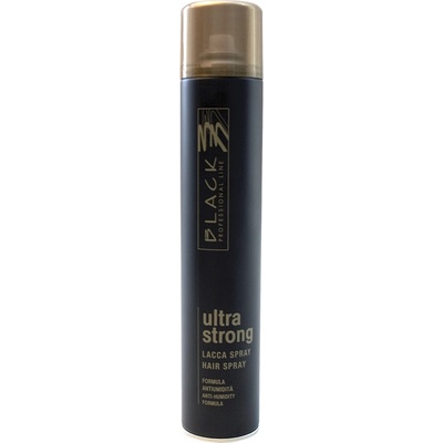 Black Ultra Strong Spray pevně tužící lak s leskem 750 ml