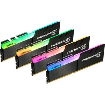 Image 1 of G.SKILL Trident Z RGB 32GB (4x8GB) DDR4 3600MHz F4-3600C18Q-32GTZR