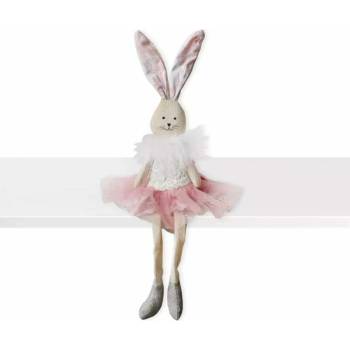 Lepaso Zajíc nohatý textil 31cm