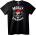 NOONEBRAND Тениска Весел Коледен Череп - 4XL, White