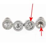 Jewelry & watches обици JEWELRY & WATCHES - Circle Silver - ПОВРЕДЕНИ - MY1229