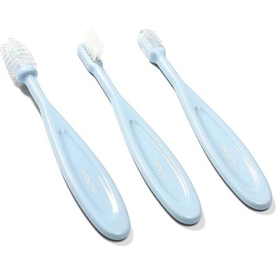BabyOno Toothbrush zubná kefka pre deti Blue 3 ks