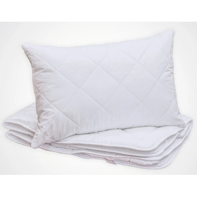 Rosh BF SET Prošívaná souprava bílá s modrým lemováním 140x200 70x90 – Zbozi.Blesk.cz