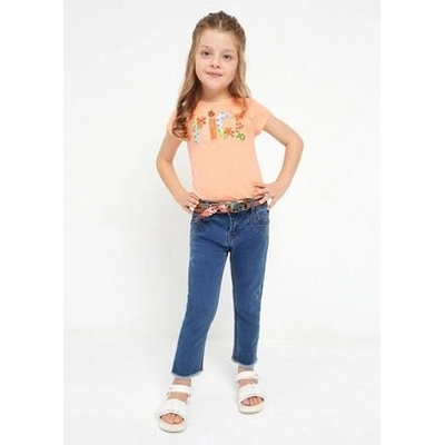 Mayoral dětské rifle skinny fit s páskem 3509-60 modré
