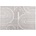 Multidecor Килим SALAMANCA 67x120 см, сив/бял (MU0108)