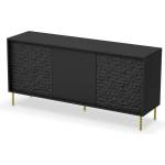 Bogdan Furniture Europe Скрин Мебели Богдан Bullet KM-1-E20, черен цвят