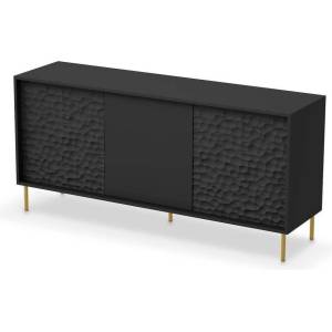 Bogdan Furniture Europe Скрин Мебели Богдан Bullet KM-1-E20, черен цвят