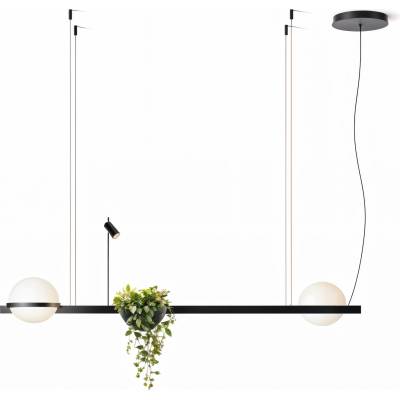 Дизайнерска висяща LED лампа Astro Duo 24W черна | Цена (10228P/S)