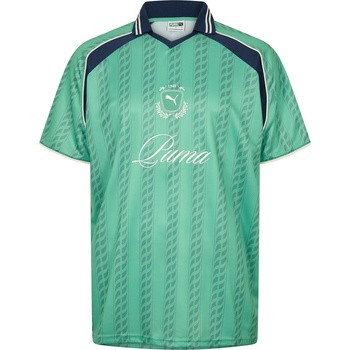 PUMA Мъжка футболна фланелка Puma Football Jersey T-Shirt Mens/Unisex - Jade Frost