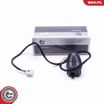 Spínač elektrického otvárania okien ESEN SKV 37SKV167