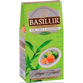 Basilur Magic Green Earl Grey & Mandarin papír 100 g