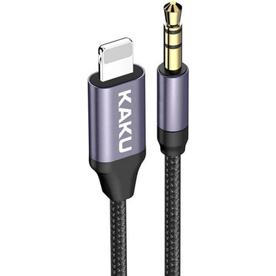 Kaku KSC-427 audio Lightning / 3.5mm jack, 1m, černý