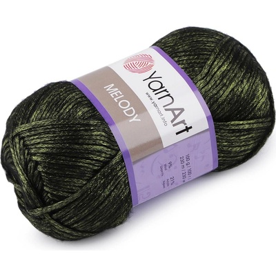 Pletací příze Melody 100 g Varianta: 17 (898) zelená, Balení: 1 ks 44920/91325/252291