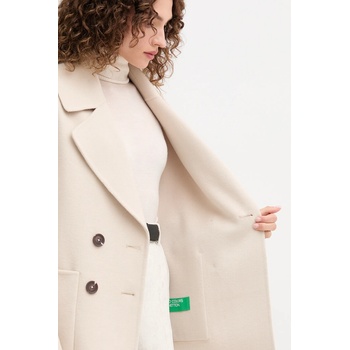 Benetton Палто с вълна United Colors of Benetton (28F7DN083)