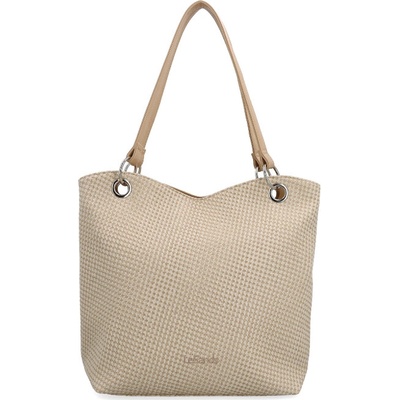 Le Sands dámská shopper kabelka béžová 4619 NATURAL
