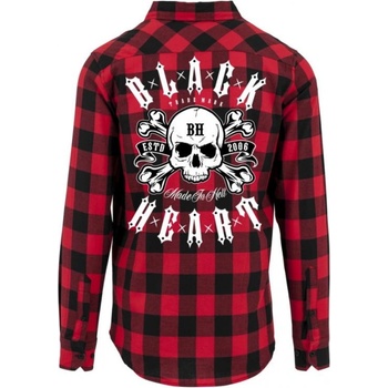 Black heart мъжка риза black heart - bullet - ЧЕРВЕНА - 17329
