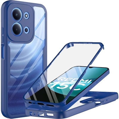 Techsuit Калъф за Xiaomi Redmi 15C 4G / Redmi 15C 5G - Techsuit - ColorVerse 360 Series + Screen Protector - Син