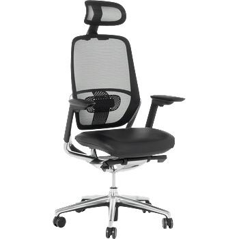 Bittel Ергономичен стол vaud lux - черен (3520597)