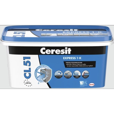 Ceresit CL 51 jednozložkové utesnenie 5 kg