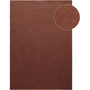 Hanse Home Ръчно изработен вълнен килим в тухлен цвят 120x180 cm Calmio - Hanse Home (106402-120x180)