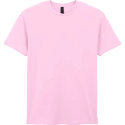 Gildan Bavlněné tričko Softstyle světle růžová