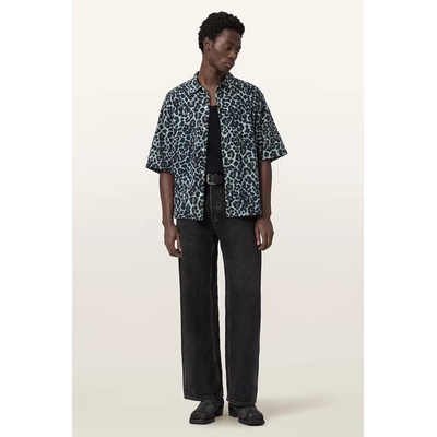 AllSaints Риза с лен AllSaints SILESIA (M047SE)