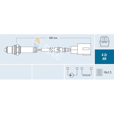 Lambda sonda FAE 75617