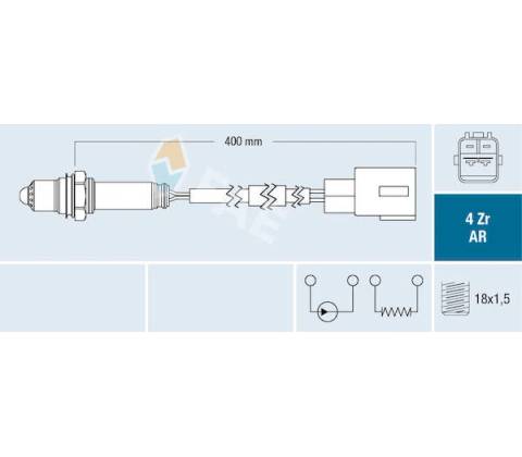 Lambda sonda FAE 75617