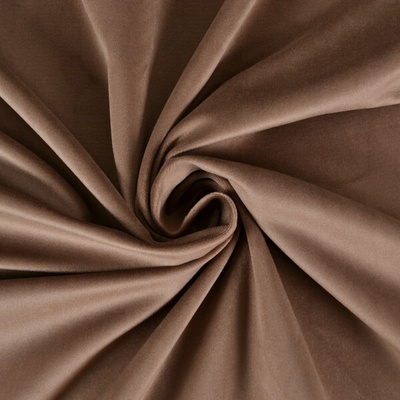 Takoy Látka zamat / velvet Doris mocha mousse