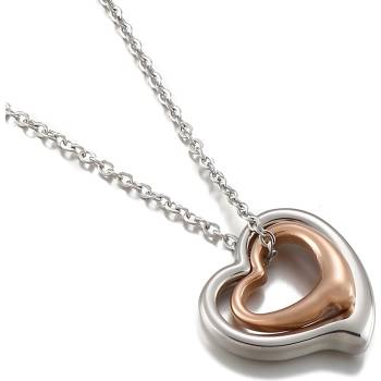 HARAHU Колие he-20766 - Сребристо / Злато Розово kp20766 (he-20766)