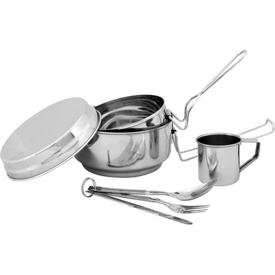 BANQUET Kempingová sada nerez riadu Store Line 7ks