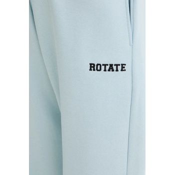 Rotate Памучен спортен панталон Rotate в синьо с изчистен дизайн 114378184 (114378184)