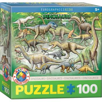 Image 1 of EUROGRAPHICS - Puzzle Dinosaurs 100XXL - 100 piese