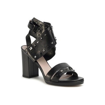 Gino Rossi sandále Fumi DNI351-BZ6-0087-9900-0 Prírodná koža lícová čierna