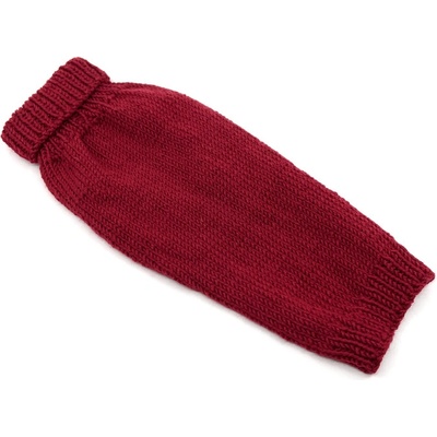 ROYALPETS Lehký MERINO svetr s roláčkem cihlový