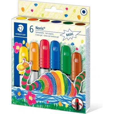 STAEDTLER Gelové voskovky 2390 Basic 6ks základných farieb