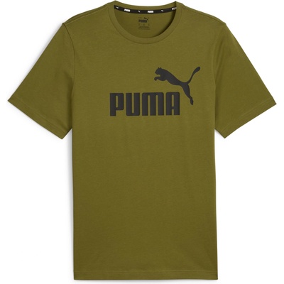 PUMA Функционална тениска 'Essential' зелено, размер L