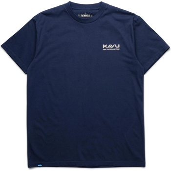 KAVU Мъжка тениска KAVU Let It Rip T-shirt - Nautical Navy (216-8136-0211)