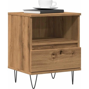vidaXL Нощно шкафче Artisan Oak 40x35x50 cm Инженерна дървесина (857359)