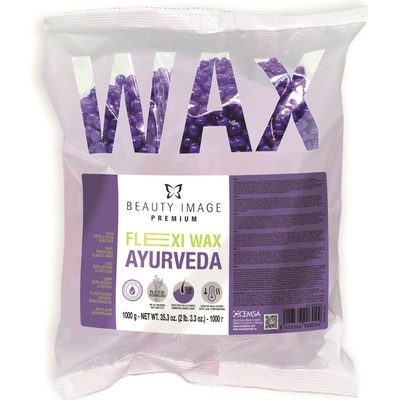 Beauty image depilační vosk zrnka Ayurveda 1000 g