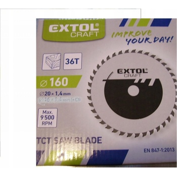 Extol Craft Kotouč pilový 160x20mm, 36 zubů