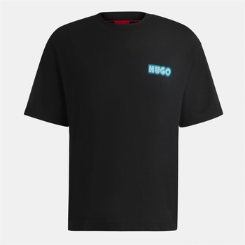 Hugo Тениска Hugo Men's Duwood Regular Fit T-Shirt - Black 001