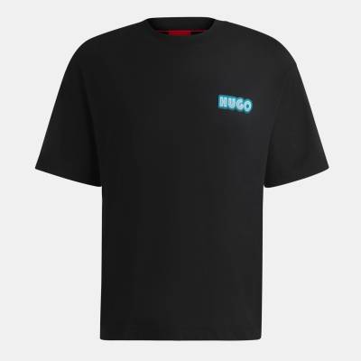 Hugo Тениска Hugo Men's Duwood Regular Fit T-Shirt - Black 001