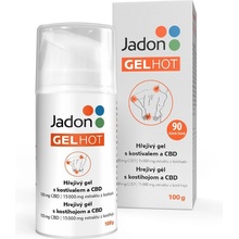 Jadon gel Hot hřejivý gel s kostivalem a CBD 50 g