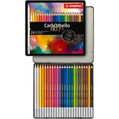 STABILO Pastely CarbOthello/24ks plech