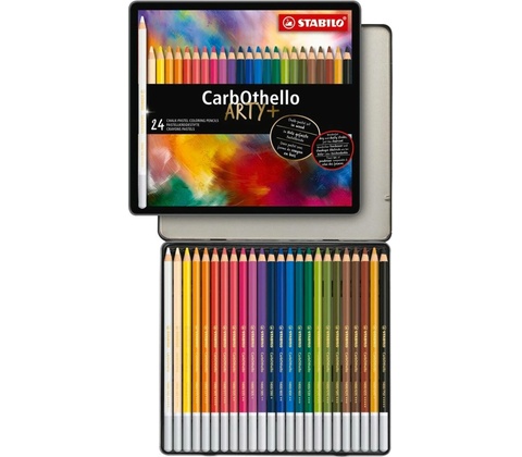 STABILO Pastely CarbOthello/24ks plech