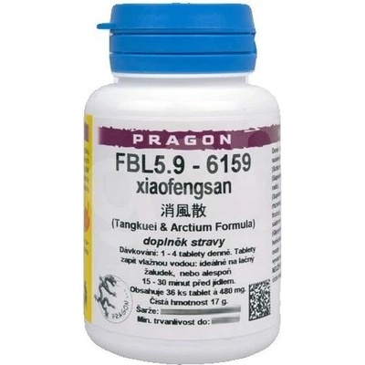 Pragon FBL5.9-6159 xiaofengsan 36 tablet